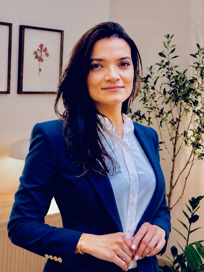 Jaqueline Tavares no consultório